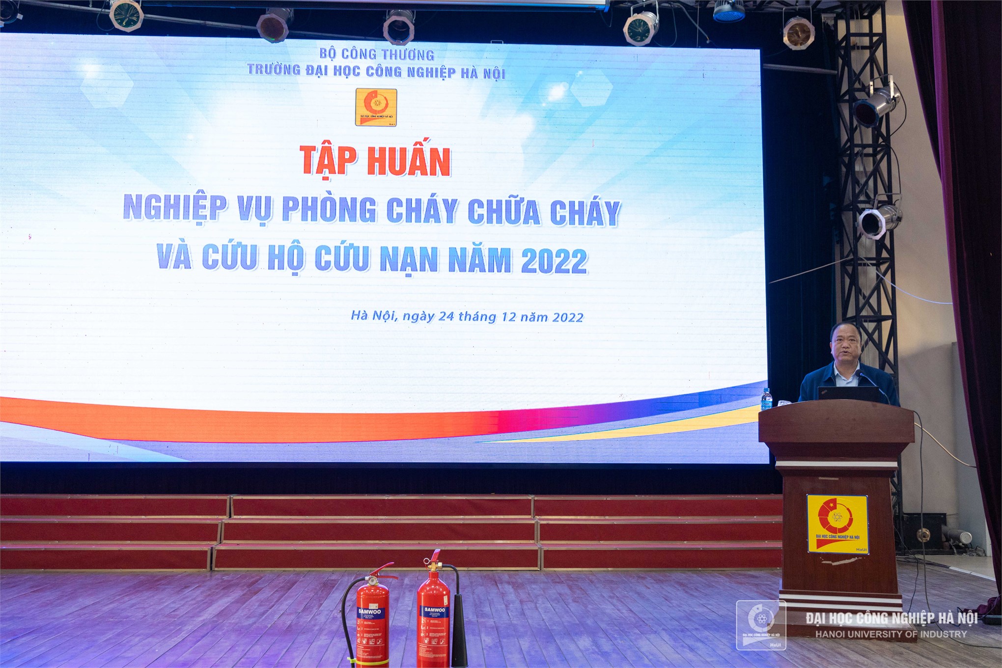 Tập huấn nghiệp vụ, phương án Phòng cháy chữa cháy và cứu hộ, cứu nạn năm 2022