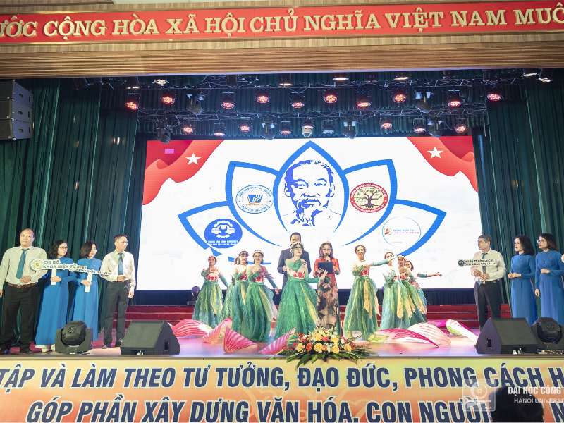 Liên chi bộ "Khoa Điện tử, Khoa Khoa học cơ bản, Phòng Quản trị, TT CN ô tô và ĐTLX" tham gia cuộc thi "Học tập và làm theo tư tưởng, đạo đức, phong cách Hồ Chí Minh 2023".